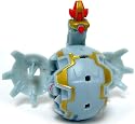 Bakugan New Vestroia Bakuglow LOOSE Single Figure Luminoz [Grey] Nemus