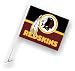 NFL Washington Redskins Car Flag with Wall Brackett