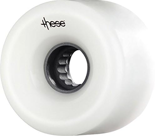 These ATF-327 Centerset 69mm 82a White/Black Wheels (Set Of 4)