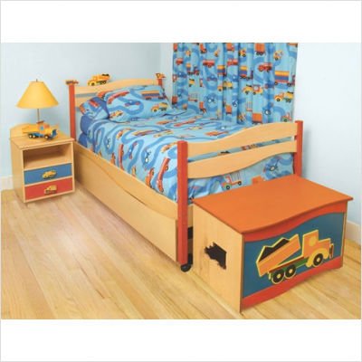 Boys Like Trucks Bedroom Set