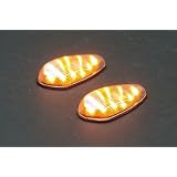 00-06 Yamaha YZF R1 Clear LED Mirror Block Off Signals by Volar Motorsport
