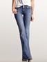 Gap Petite Womens Light Perfect Boot Jeans (Light Wash)