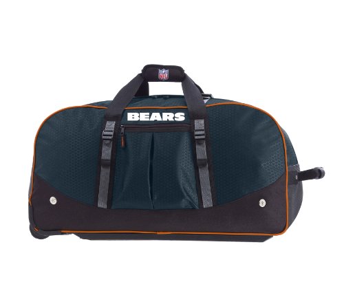 NFL Chicago Bears Wheeling Packaged 35-Inch Duffel Bag