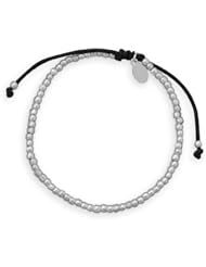 Genuine Elegante Bracelet. Adjustable Textured Bead Bracelet. 100% Satisfaction Guaranteed.