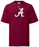 Alabama Crimson Tide College Classic Logo Short Sleeve T Shirt By Nike Team Sports