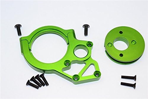 GPM RACING YT038A-G ALUMINIUM TRANSMISSION MOTOR MOUNT - 3PCS SET 1/10 RC AXIAL RACING YETI Buggy Truck