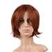 Red Brown Short Cut Anime Costume Cosplay Wig