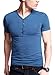 Neonysweets Mens Henley Shirts Short Sleeve T shirts