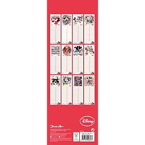 Official Mickey & Minnie - His & Hers 2016 Slim Calendar (couples calendar)) (Calendar 2016)