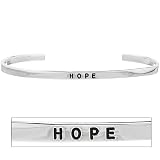 Stackable Sterling Silver Friendship Bracelet - Hope: Final Sale