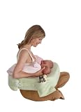 My Brest Friend Breastfeeding Pillow Twin Pillow Blue/Gingham