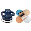 Kent Hi Power Car Surface Polisher & 8 Piece Clean, Buff, Polish Polisher Pad Set for Car Polisher!! GREAT BARGIN GIFT KIT.