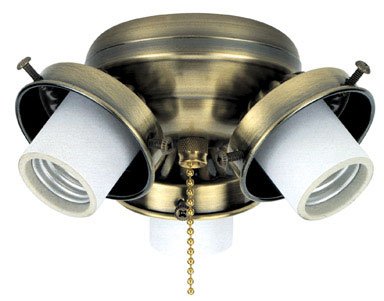 Westinghouse Lighting Corp 3Lgt Brz Ceil Fan Kit 77162 Light Kits Ceiling Fan