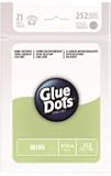 Glue Dots Glue Dots 3/16-Inch Mini Dots, 252 Clear Dots on-Sheets