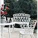 Outdoor Living : Garden Loveseat - Each Item Sold Separately (White) (37"L x 22"W x 31"H)