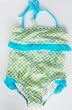 Girls 4-6X 1PC with Ruffle - Aqua/Yellow Plaid