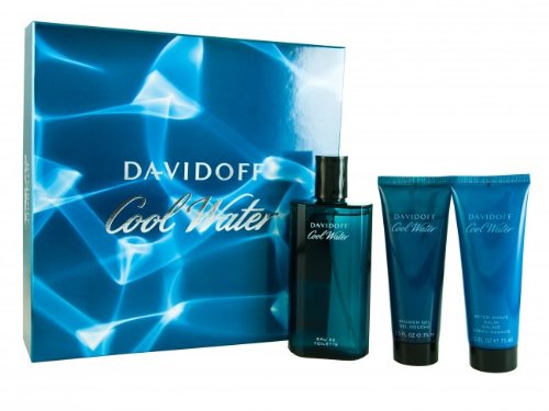 Davidoff Coolwater, homme/man, Geschenkset (Eau De Toilette Vapo 125 ml + Shower Gel 75 ml Preisvergleich