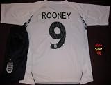 ENGLAND National Team Soccer Jersey ROONEY Adult Size Large