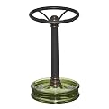Home Antique Glass Toothbrush Holder - Green