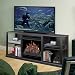 Dimplex Cornet TV Stand with Electric Fireplace in Black