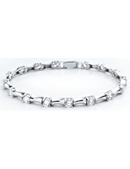 Crislu Bamboo Tennis Bracelet (2.10 cttw)