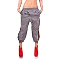 Sexy Damen Capri Sommer 7/8 Hose Aladin Pump Harem Hip Hop Pluderhose in 5 Farben