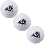 NFL McArthur St. Louis Rams 3-Pack of Team Logo Golf Balls