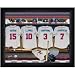 Atlanta Braves Customized Locker Room Black Framed Photo