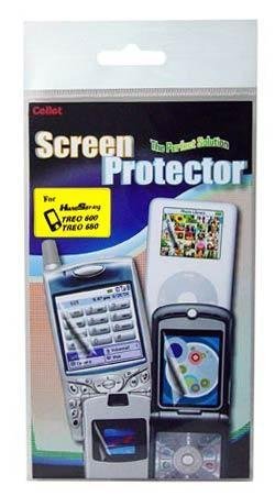 AUTHENTIC CELLET SCREEN PROTECTOR for PALM TREO 600 / 650 / 700 / 755p - RETAIL PACKAGING
