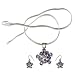 Pendant & Earrings Sterling Silver Amethyst Gemstone Jewelry (gpers014a)