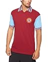 Score Draw Official Retro Aston Villa Mens 1981 Shirt