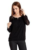 Broadway NYC Blusa Feliz (Negro)