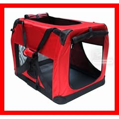 Hergestellt f�r DEMA Hundebox Katzenbox rot 70x52x52cm