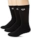 Fox Men's Crew Socks - 3 Pack