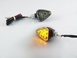Clear V4 LED Motorcycle Turn Signals Tail Tidy To Fit Aprilia Dorsoduro 750 1200 / SXV 550 450 Ducati Monster 620 695 696 796 800 900 1000 / Honda CBR 600 900 929 954 1000 RR / Honda CBR600F CBR600F2/F3/F4/F4I /KAWASAKI 250R EX500 650R Z1000 /KAWASAKI ZX6R ZX7R ZX9R ZX10R ZX12R ZX14R / SUZUKI GSXR 600 750 1000 1300 /SUZUKI KATANA 600 750 / SV1000 SV650 /YAMAHA YZF-R1 YZF-R6 /YAMAHA FZ1 FZ6 FAZER / FZR1000 600