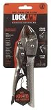 LockJaw Curved Jaw Self-Adjusting Locking Pliers - 6in.