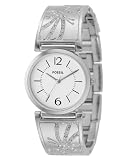 Fossil Watch, Women's Crystal-Accented Stainless Steel Bracelet ES2648