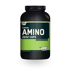 Optimum Nutrition Superior Amino 2222 Caps, 300 Capsules by Optimum Nutrition