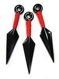 Ninja Costume Accessory - 3 Plastic Kunai Toys