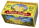 Celestial Seasonings - Lemon Zinger Tea Bags, 20 bags