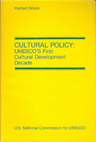 Cultural policy, UNESCOs first cultural development decade