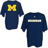 adidas Michigan Wolverines Men's Prime Time Tee