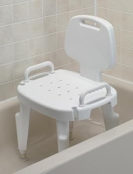 Shower Seat, Adjustable, Bath+Safe