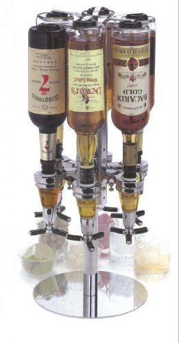 Bar Butler II - 6er Flaschenhalter mit Portionierer