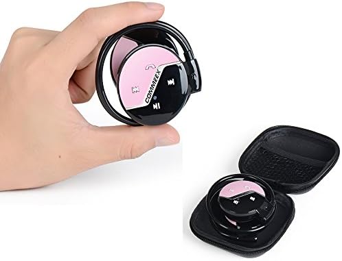 Bluetooth Headset,Mini-808 Portable folding bluetooth headphones with mic,Compatible with iPhone/iphone 6,Samsung Galaxy s5 Android Mobile Phones etc most advanced cell phone In The World,Multifunction buttons that handles most of Wireless Bluetooth headset functions,Lightweight 48g only,Popular sports style design,Behind The Ear fits comfortable for all-day listening. (Updated Version)(Pink)