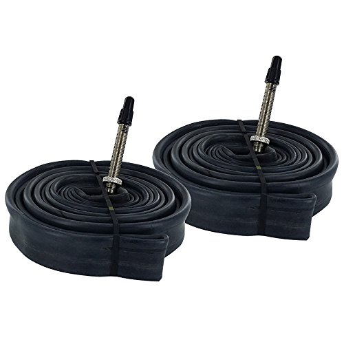 Zol Multipack Road Bicycle Bike Inner Tube 700x23/25C PRESTA/FRENCH 48mm Valve (2 PCS)