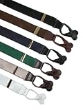 Solid Satin Suspenders