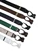 Solid Satin Suspenders
