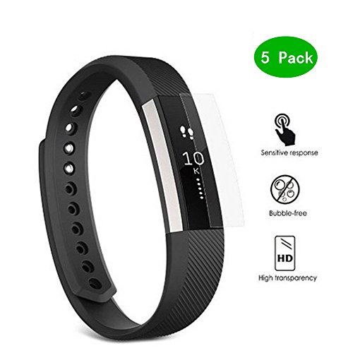 Fitbit Alta Screen Protector Anti Explosion HD Ultra Clear Film for Fitbit Alta (5 - Pack)