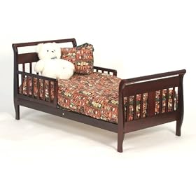 Click here to buy Stork Craft Soom Soom Toddler Bed In Cherry by Stork Craft.